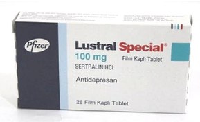 تصویر قرص لوسترال ۱۰۰ میلی گرم ۲۸ عددی 