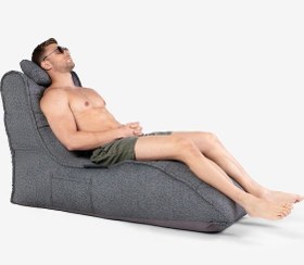 تصویر پاف و صندلی استراحت مدل اواتار رست سایز بزرگ - نوک مدادی larg avatar rest