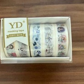 تصویر پک پنج تایی چسب کاغذی 