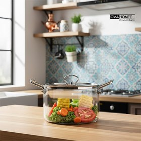 تصویر ابلمه های پیرکس طلایی و نقره ای محصول Şahin ترکیه 