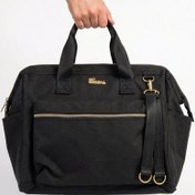 تصویر ساک لوازم نوزاد جودون (دوشی، دستی) | جادار و ملانژ | کانگومام 