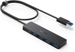 تصویر هاب 4 پورت انکر مدل Anker 4-Port USB 3.0 Hub - ارسال 15 الی 20 روز کاری 