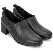 تصویر کفش زنانه چرمی شیما مدل BH876 مشکی 