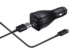 تصویر شارژر فندکی سامسونگ مدل EP-LN920 Samsung EP-LN920 Car Charger With MicroUSB Cable