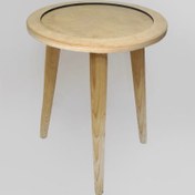 تصویر میز عسلی چوبی 16میل لبه دار 