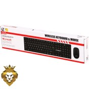 تصویر کیبورد و ماوس بی سیم XP-Products W4700K Wireless COMBO 