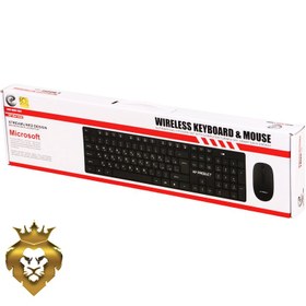تصویر کیبورد و ماوس بی سیم XP-Products W4700K Wireless COMBO 