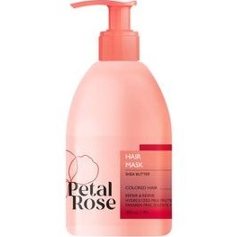 تصویر ماسک موهای رنگ شده پتال رز حاوی شی باتر 300 میلی لیتر Petal Rose Shea Butter Hair Mask 300 ml