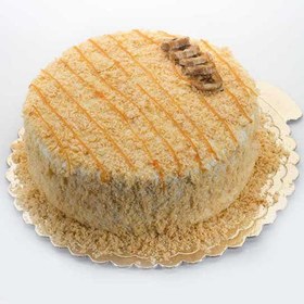 تصویر کیک موز و گردو 