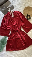 تصویر روبدوشامبر ساتن ساده 