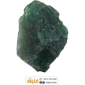 تصویر سنگ راف مولداویت (Moldavite) معدنی ناب سبز خوشرنگ از جمهوری چک 