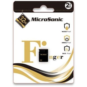 تصویر فلش 32 گیگ میکروسونیک Microsonic FINGER Microsonic FINGER USB 2.0 32GB Flash Memory