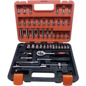 تصویر آچار بکس و سری بکس مدل DF530 مجموعه 53 عددی 