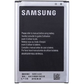 تصویر باتری اصلی گوشی سامسونگ Galaxy Note 3 - N9000 ا Samsung Galaxy Note3 N900 Orginal Battery Samsung Galaxy Note3 N900 Orginal Battery