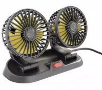 تصویر پنکه دوقلو فندکی ۱۲ ولت خودرو 