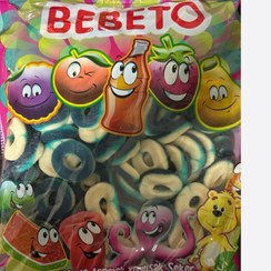 تصویر پاستیل ببتو حلقه ای شکری(BEBETO) یک کیلویی BEBETO