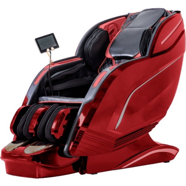 Red discount massage chair