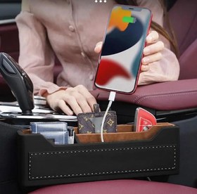 تصویر جعبه نظم دهنده داخل خودرو ژوس Zhuse Car Seat Seam Storage Box ZS-CA-002 