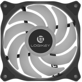 تصویر فن کیس لاجی کی مدل F121B LOGIKEY CASE FAN F121