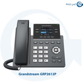 تصویر تلفن تحت شبکه گرنداستریم مدل GRP2612P با دو اکانت SIP ا Grandstream GRP2612P IP Phone Grandstream GRP2612P IP Phone
