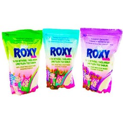 تصویر پودر صابون ماشین لباسشویی رکسی با رایحه گل های بهاری وزن 800 گرم Roxy