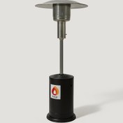 تصویر بخاری و هیتر قارچی استیل ورق ایرانی با مخزن 