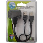 تصویر کابل تبدیل SATA به USB هارد ۲.۵ اینچ 