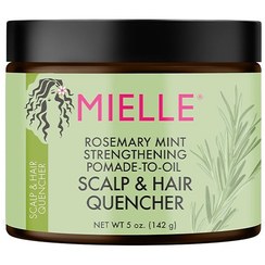 تصویر کرم مو نعنا و رزماری میله Mielle Rosemary Mint Strengheting Pomade To Oil 142g 