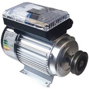 تصویر الکتروموتور ۲.۵ اسب تکفاز ۳۰۰۰ دور سیم پیچ مس و آلومینیوم 