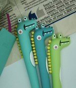 تصویر روان نویس فانتزی دایناسور سیلیکونی 