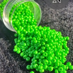 تصویر منجوق ژاپنی رنگ سبز 