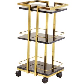 تصویر ترولی آرایشگاهی مدل kt200 Barber shop trolley