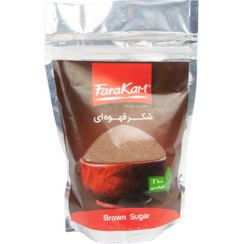 تصویر شکر قهوه ای فراکام وزن ۵۰۰ گرم 