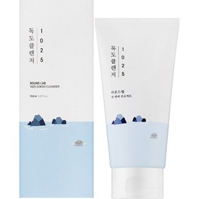 تصویر فوم شستشوی مرطوب کننده دوکدو راندلب ROUND LAB 1025 Dokdo Cleanser