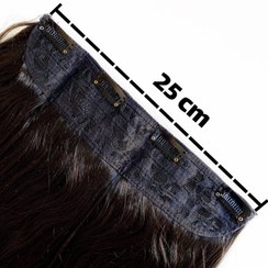 تصویر اکستنشن گیره ای گوش تا گوش 