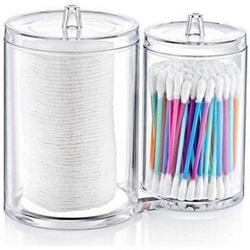 تصویر استند پنبه و گوش پاک کن دو تکه 7036 