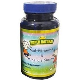 تصویر سوپر نچرال پاستیل مولتی ویتامین و مینرال کودکان ا Super Natural Multivitamins & Minerals Gummy Super Natural Multivitamins & Minerals Gummy