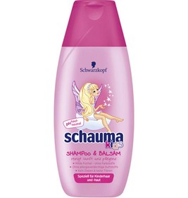 تصویر شامپو بچه دخترانه شوما شوارتسکف schwarzkopf schauma kids shampoo