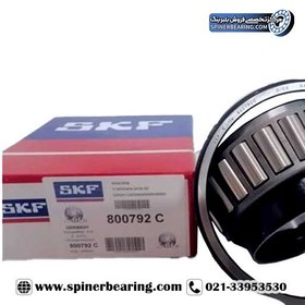 تصویر بلبرینگ چرخ عقب اف هاش اصل SKF کیت کامل 