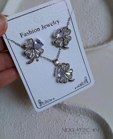 تصویر Women's half set of fashion brand ladybug model, jewelry, silver plating, fixed, free shipping 