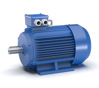 تصویر الکتروموتور گوانگلو 3 کیلووات 4 اسب آلمینیومی 900 دور پایه دار 