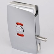 تصویر قفل پارتیشنی ( شیشه سکوریت)سرویسی - نقره ای ا toilet handle toilet handle