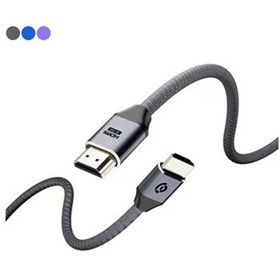 تصویر کابل HDMI پاورولوژی مدل PWHDC2M • طول 2 متر Powerology 8K HDMI Braided Cable