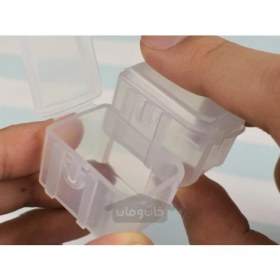 تصویر جعبه قرص شفاف متصل شونده 3 عددی ساخت ژاپن 3 joint pill case CL