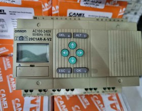 تصویر مینی PLC امرن مدل ZEN-20C1AR-A-V2 ولتاژ 240-100 ولت با 12 ورودی و 8 خروجی(استوک) Omron mini PLC model ZEN-20C1AR-A-V2 voltage 100-240V with 12 inputs and 8 outputs