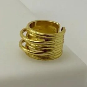 تصویر انگشتر طلایی فشن کد AN0005 