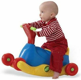 تصویر راکر و واکر کودک وی تک مدل Grow and Go Ride On 