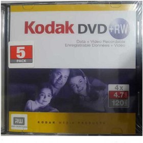 تصویر دی وی دی ری رایت کداک قابدار kodak dvd+rw