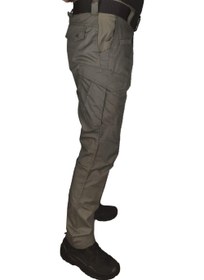 تصویر شلوار تاکتیکی/فضای باز رنگ بژ 516 با پارچه Ripstop برند akıncılar outdoor AKN 516 Ripstop Tactical Trousers-Khaki