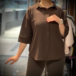 تصویر شومیز باکسی زنانه فری سایز 